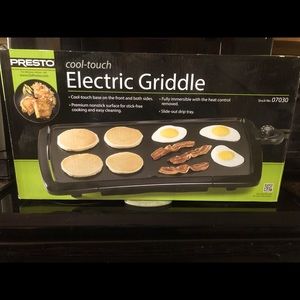 Presto electric griddle